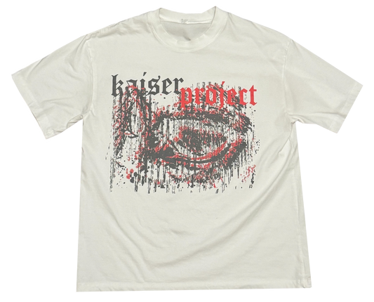 "EYE" White Tee